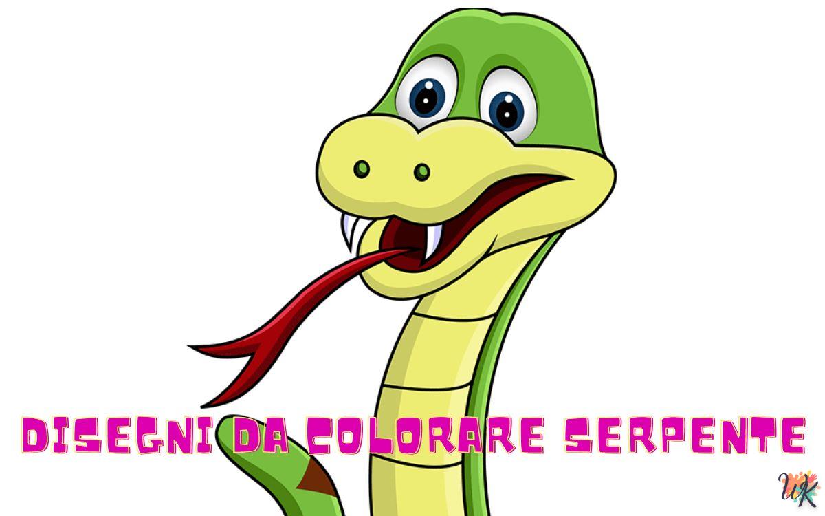 Serpente 1 Disegni da colorare Serpente