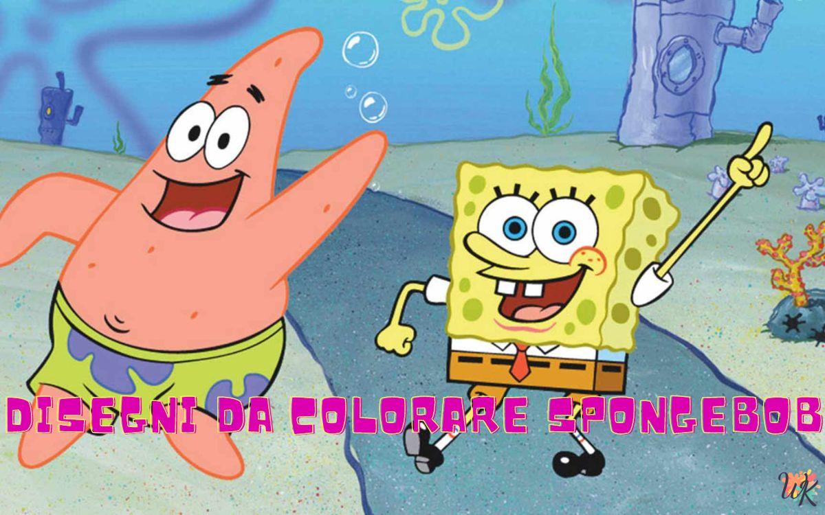 Spongebob 1 Disegni da colorare Spongebob