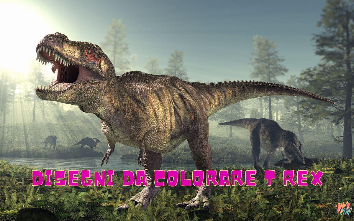T Rex 1 Disegni da colorare T Rex