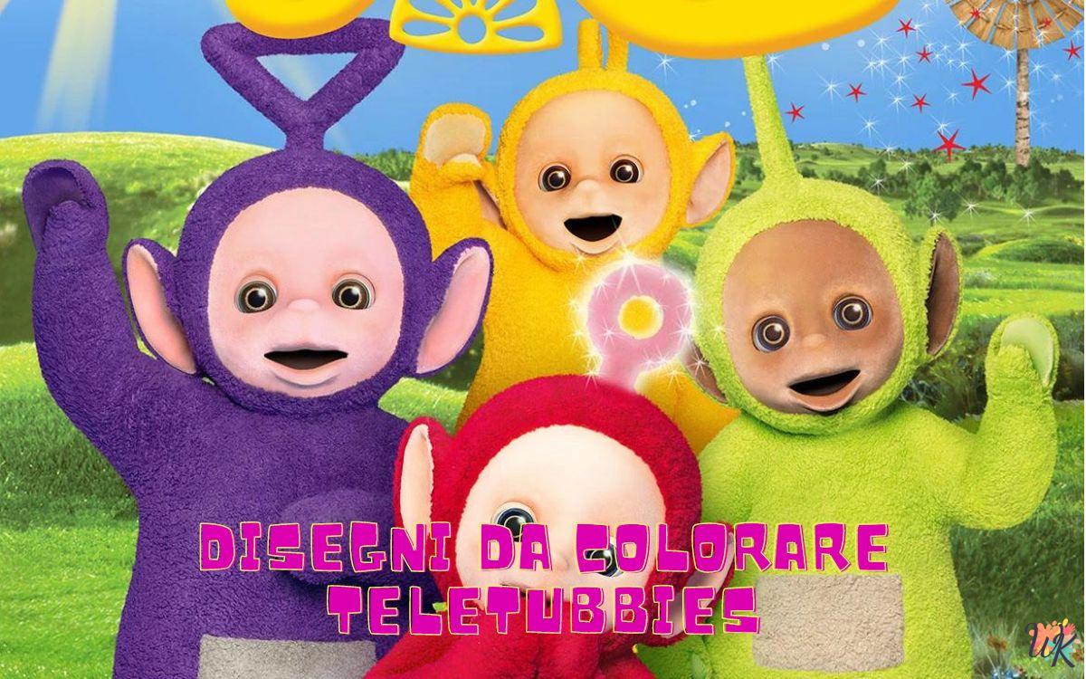 Teletubbies 1 Disegni da colorare Teletubbies