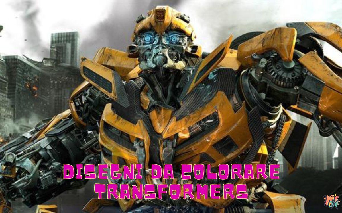 Disegni da colorare Transformers
