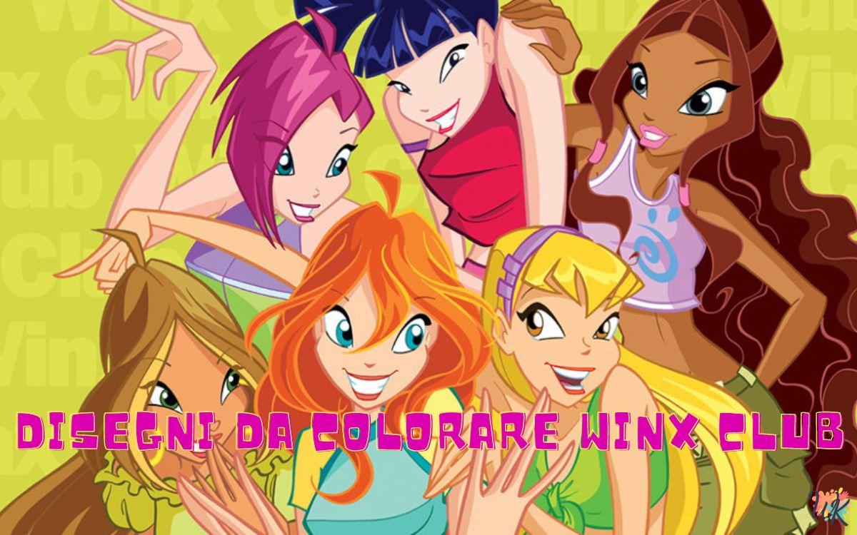 Winx Club 1 Disegni da colorare Winx Club