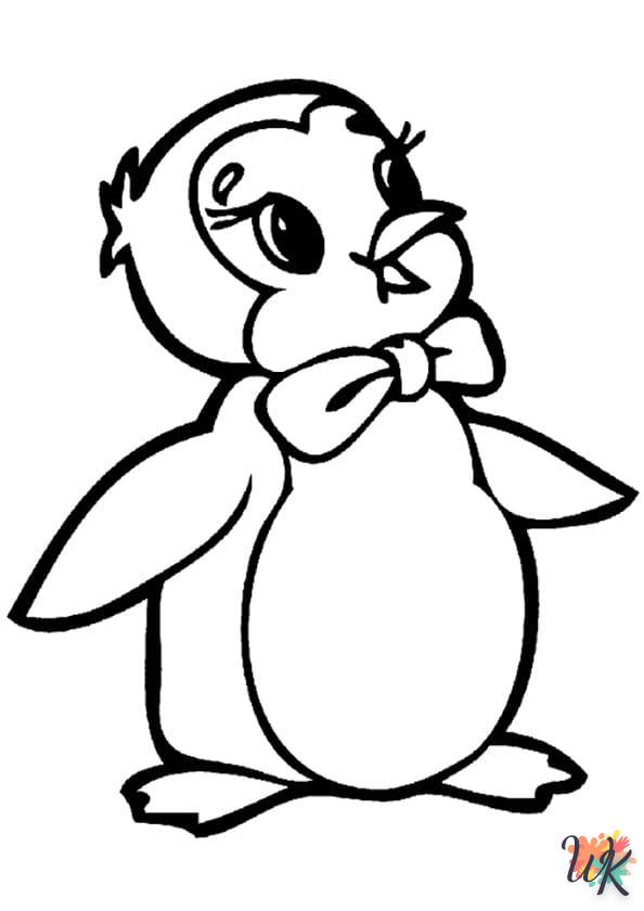 Disegni da Colorare Pinguino 100
