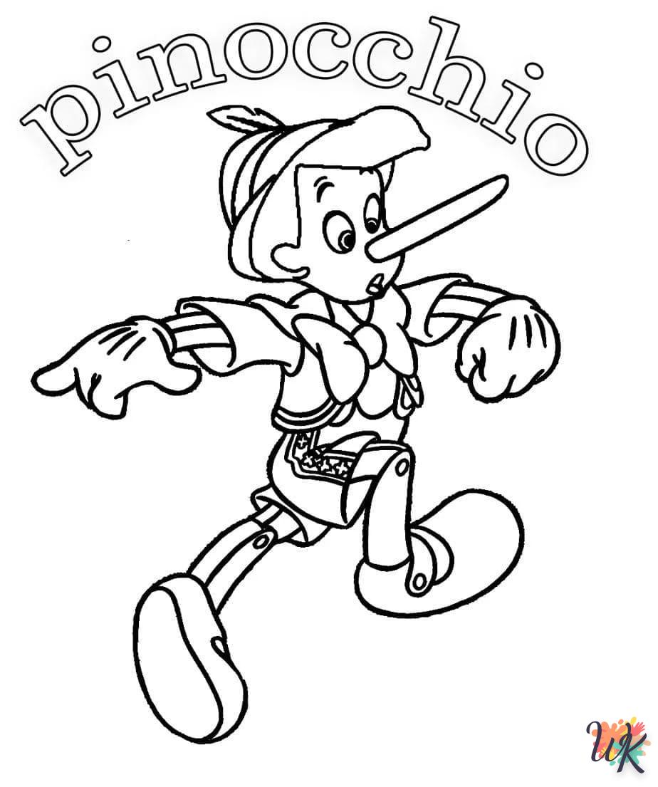 Disegni da Colorare Pinocchio 1