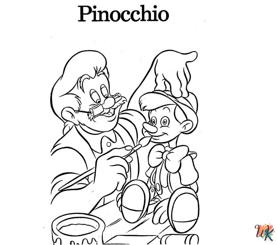 Disegni da Colorare Pinocchio 12