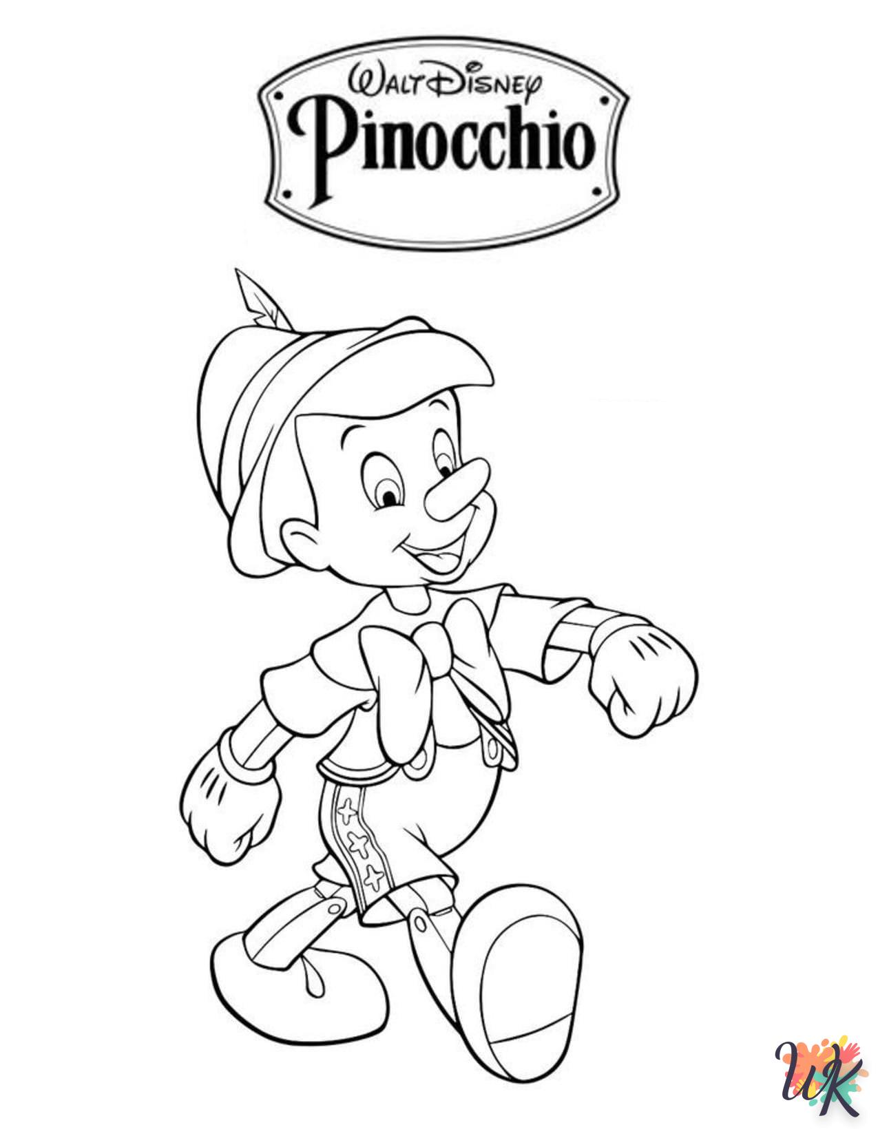 Disegni da Colorare Pinocchio 21