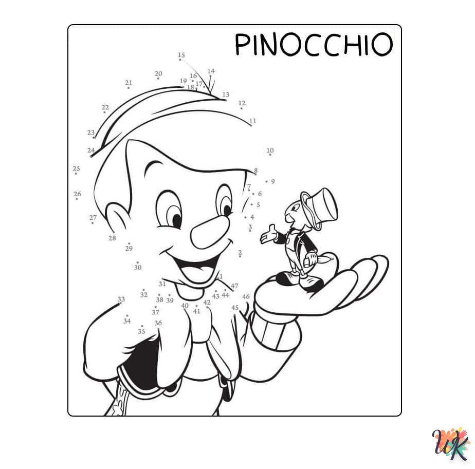 Disegni da Colorare Pinocchio 24