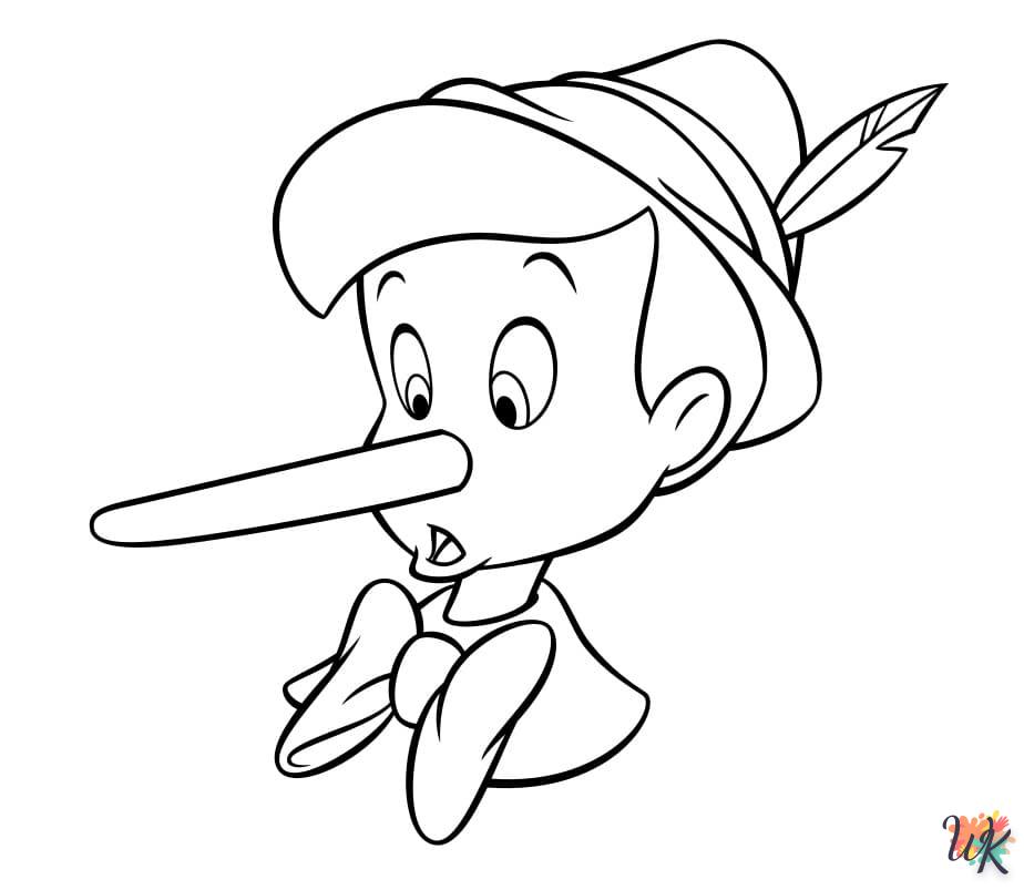 Disegni da Colorare Pinocchio 34