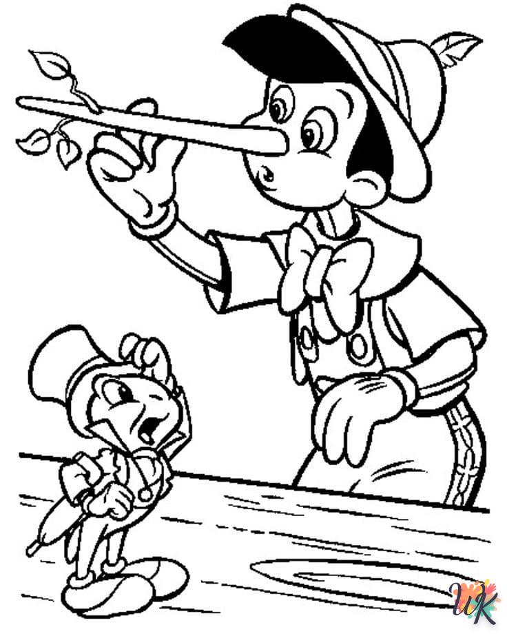 Disegni da Colorare Pinocchio 35