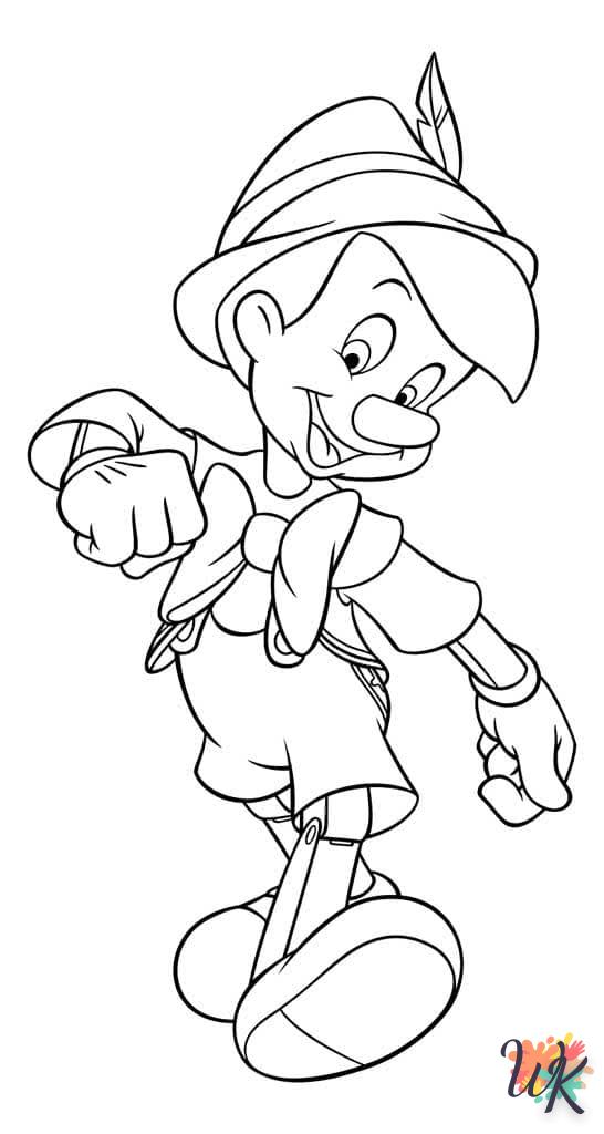 Disegni da Colorare Pinocchio 39