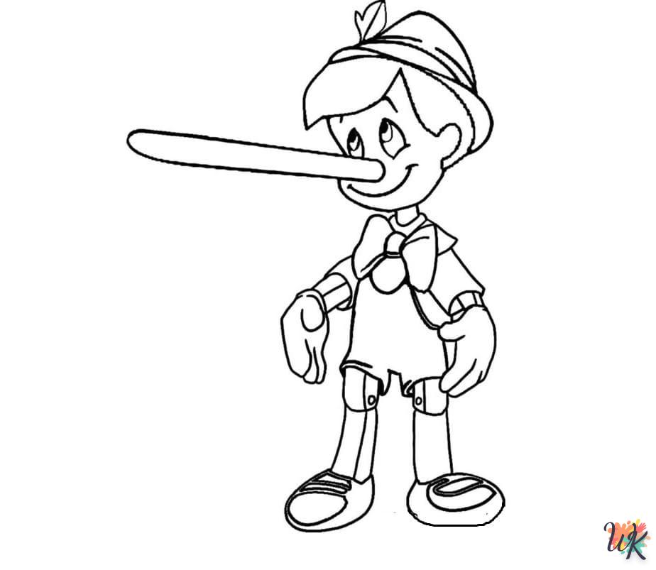 Disegni da Colorare Pinocchio 42