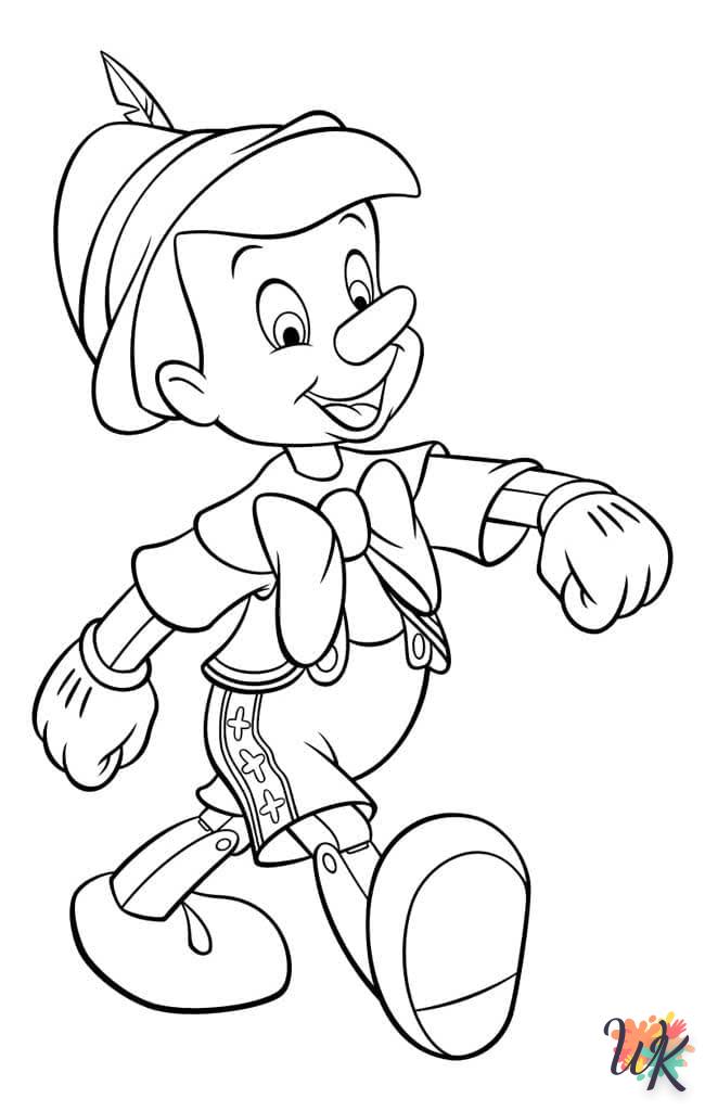 Disegni da Colorare Pinocchio 43