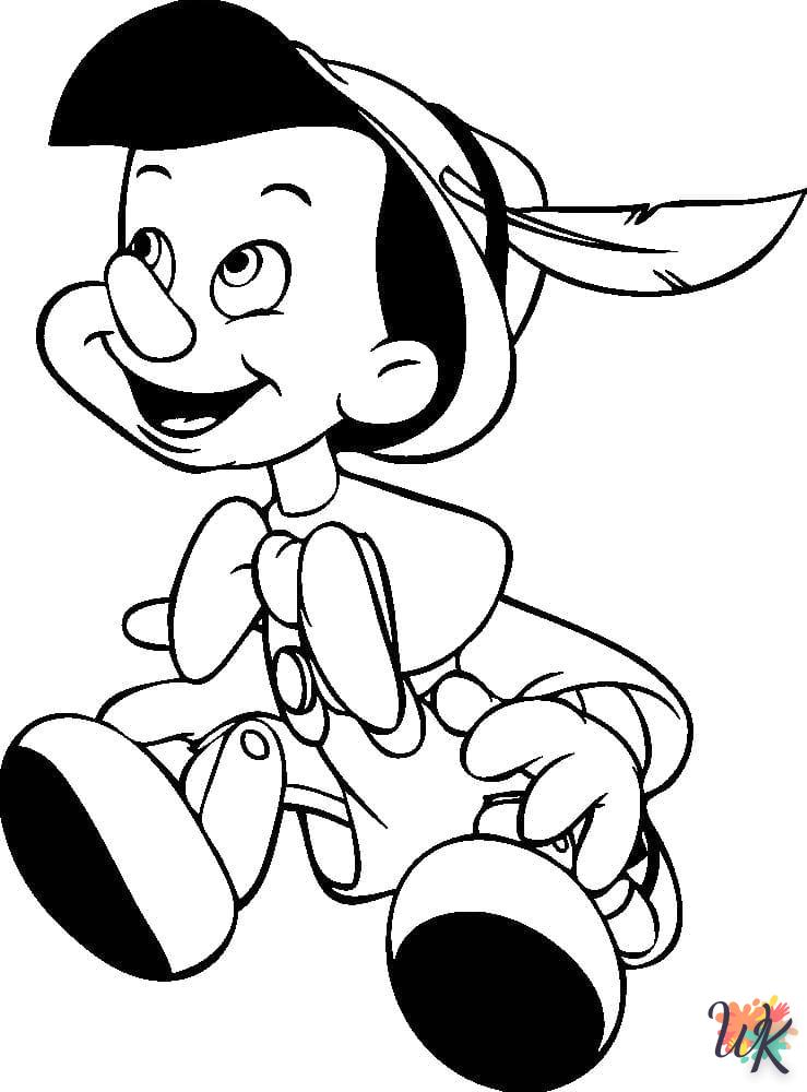 Disegni da Colorare Pinocchio 52