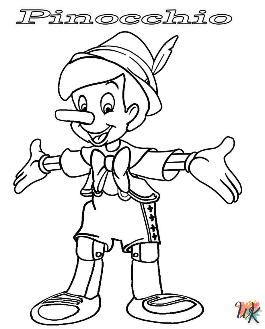 Disegni da Colorare Pinocchio 63