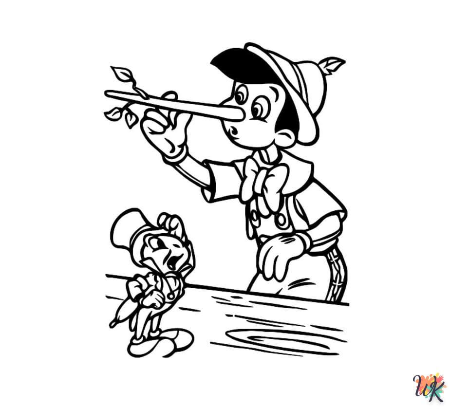 Disegni da Colorare Pinocchio 66