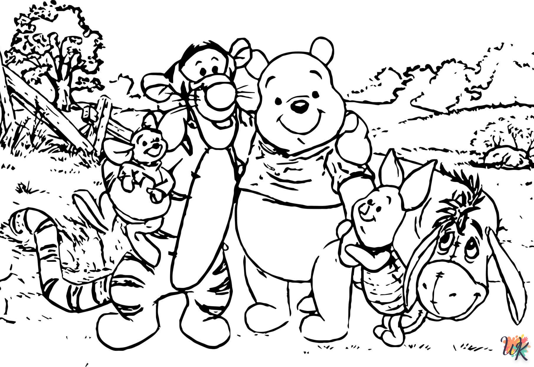 Disegni da Colorare Winnie the Pooh 88