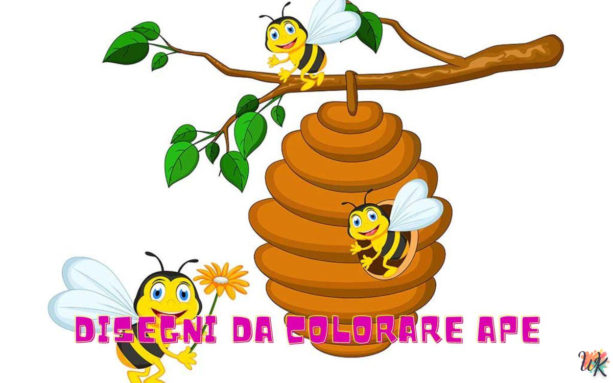 Ape 1 Disegni da colorare Ape