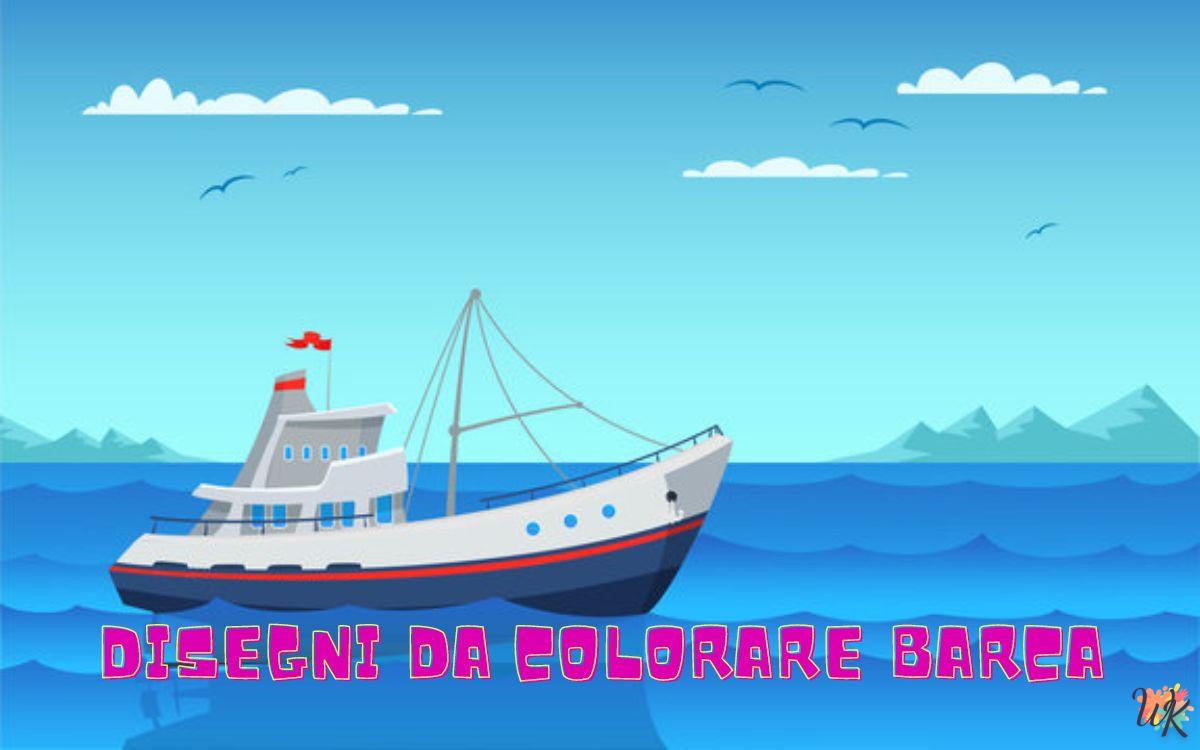 Barca 1 Disegni da colorare Barca
