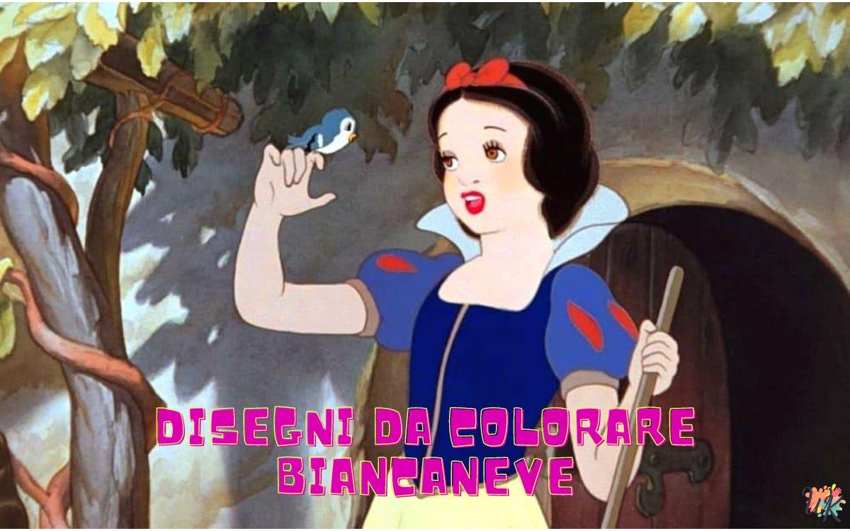 Biancaneve 1 Disegni da colorare Biancaneve