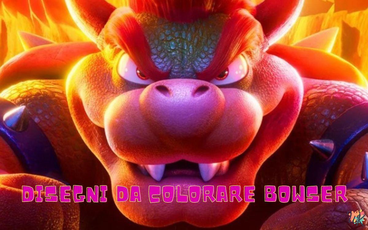 Bowser 1 Disegni da colorare Bowser