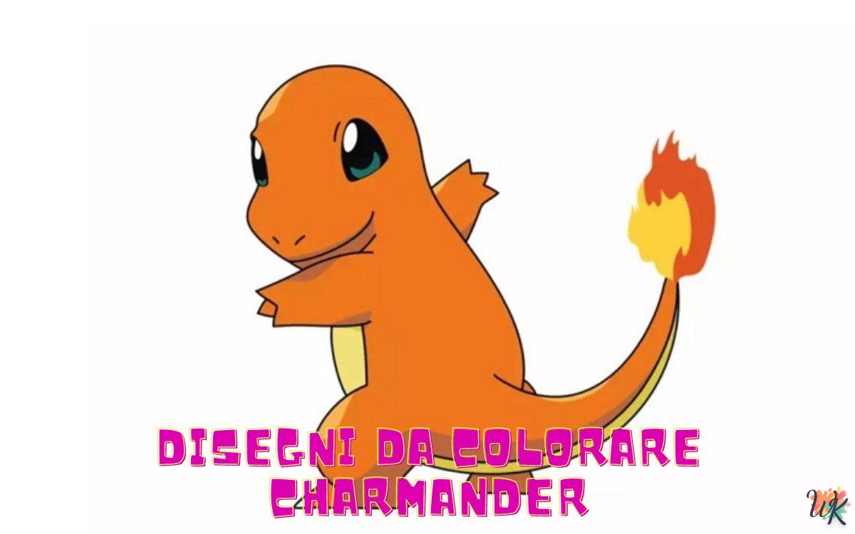 Charmander 1 Disegni da colorare Charmander