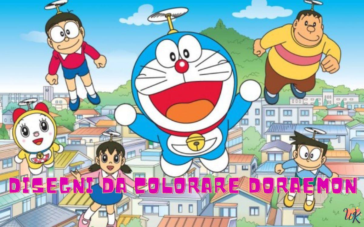 Disegni da colorare Doraemon