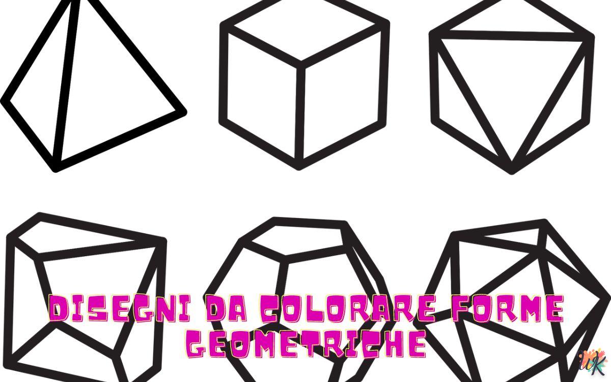 Forme geometriche 1 Disegni da colorare Forme geometriche