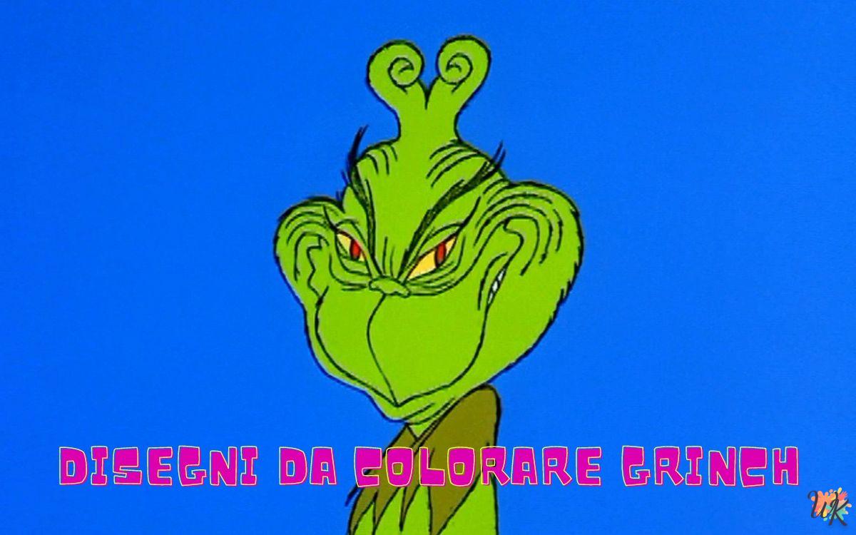 Grinch 1 Disegni da colorare Grinch