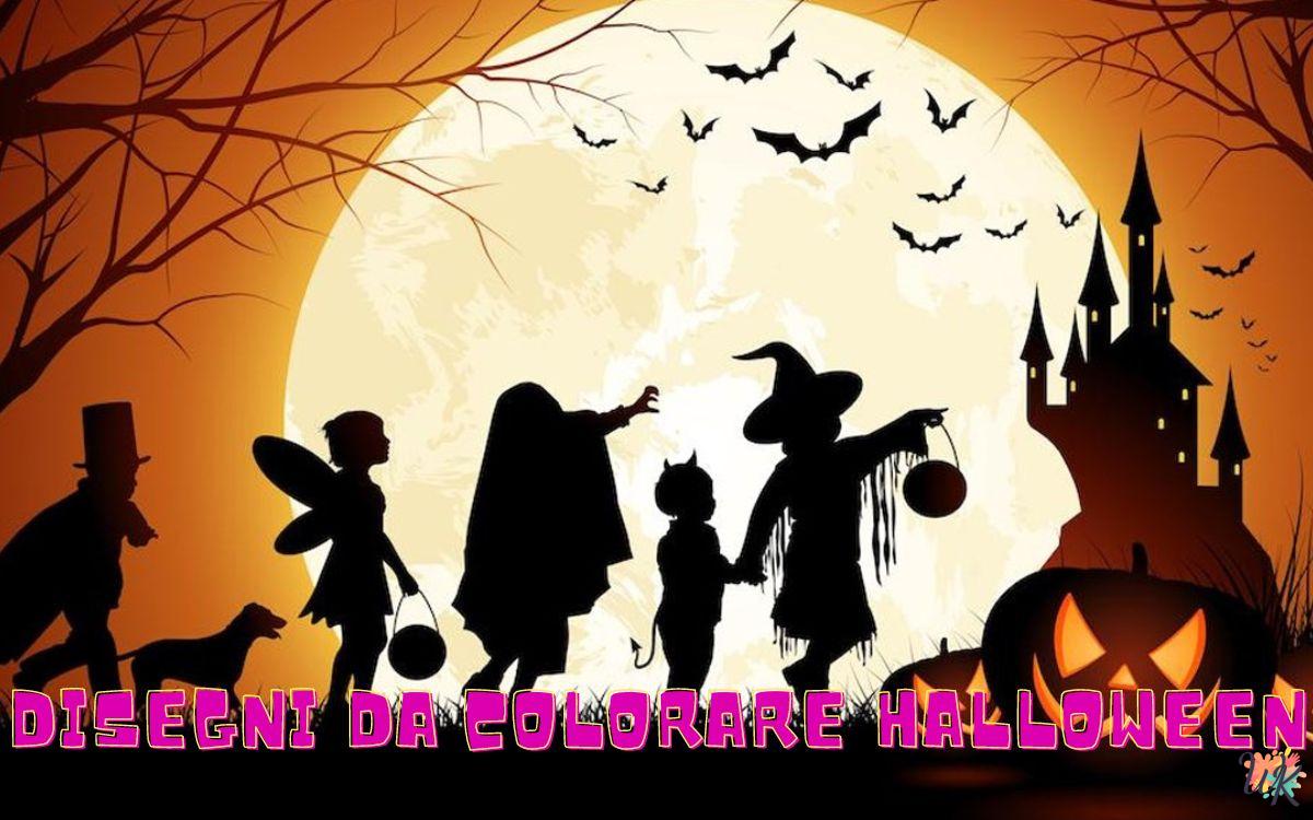 Halloween 1 Disegni da colorare Halloween