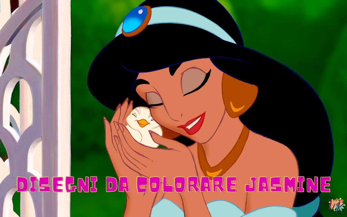 Jasmine 1 Disegni da colorare Jasmine