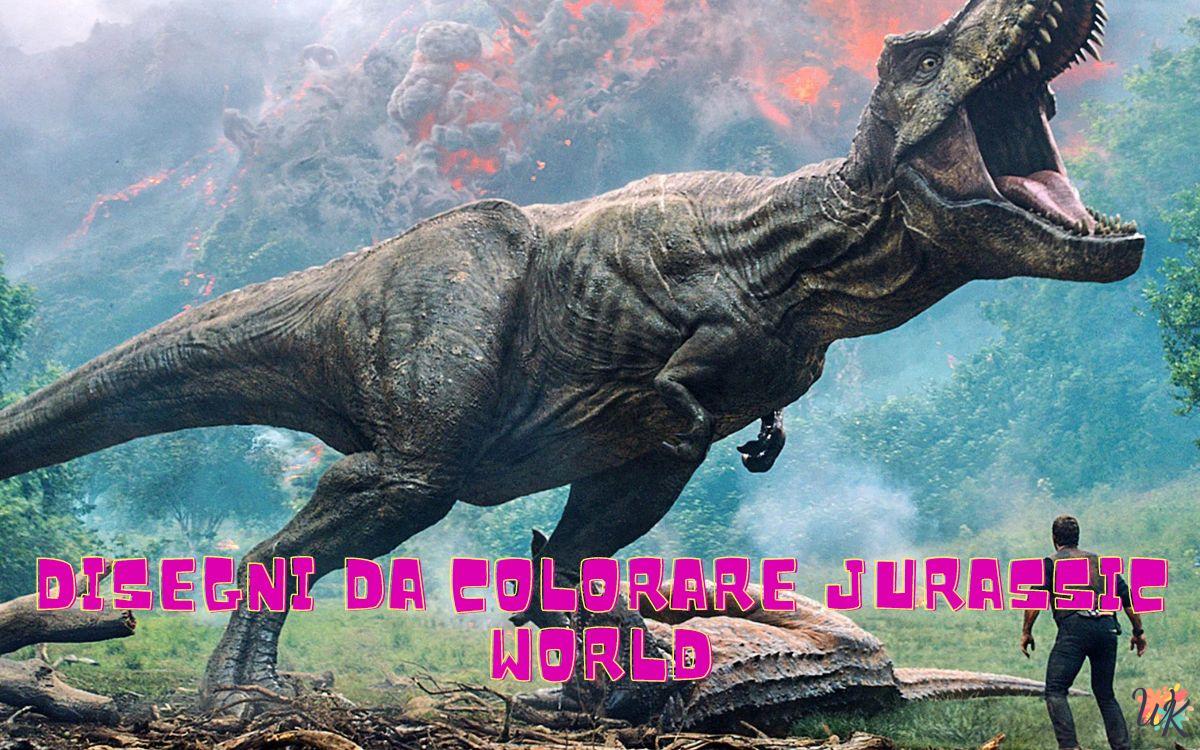 Jurassic World 1 Disegni da colorare Jurassic World