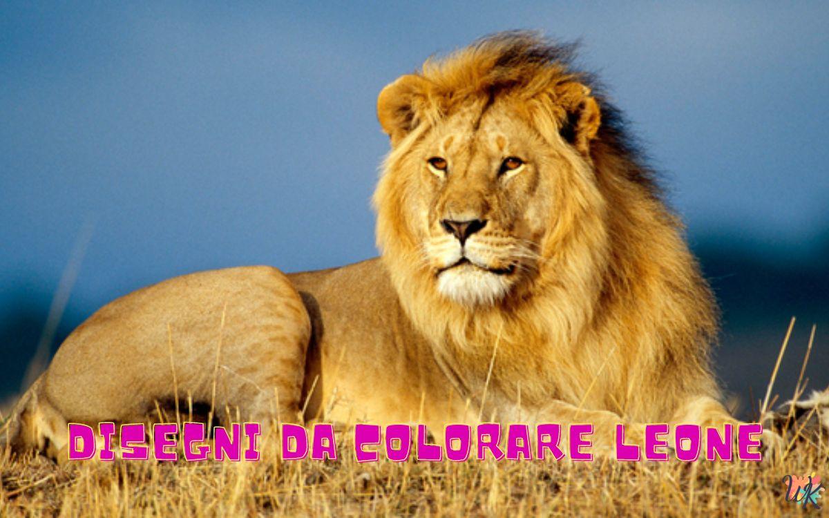 Leone 1 Disegni da colorare Leone
