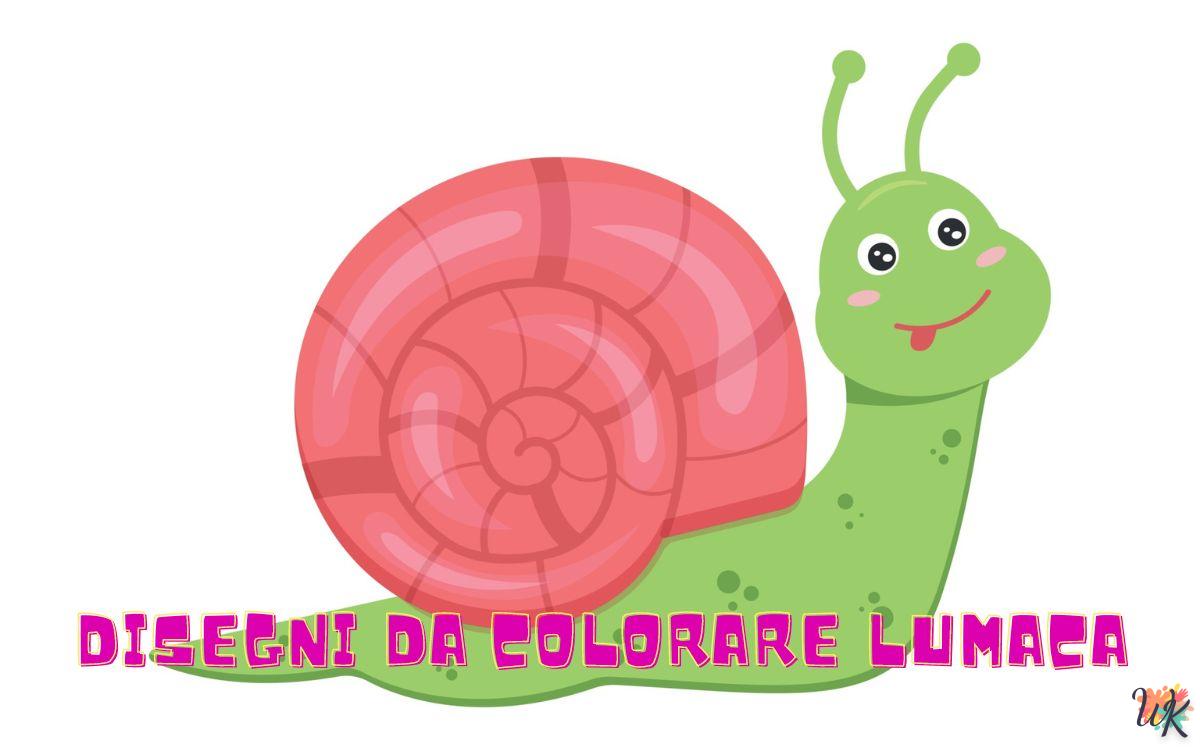 Lumaca 1 Disegni da colorare Lumaca