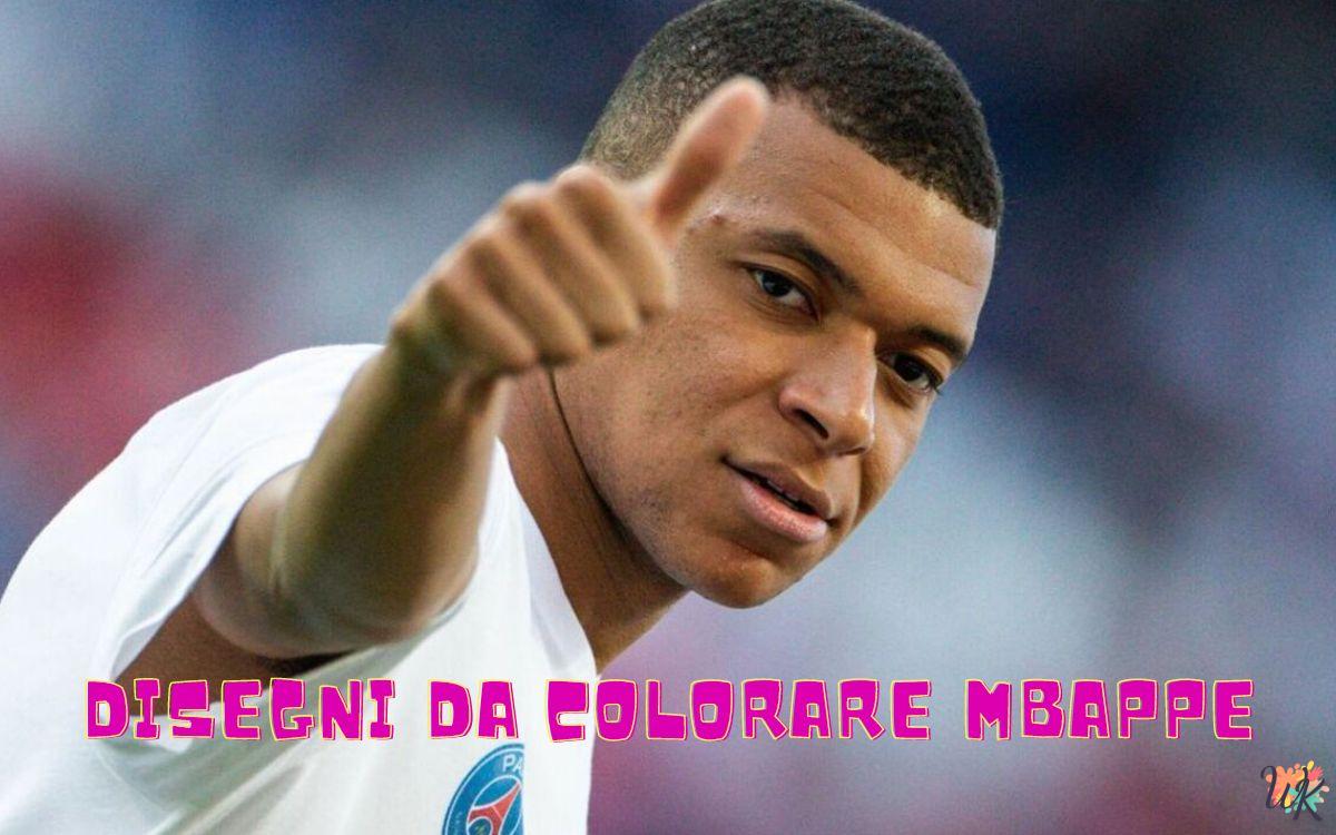 Mbappe 1 Disegni da colorare Mbappe