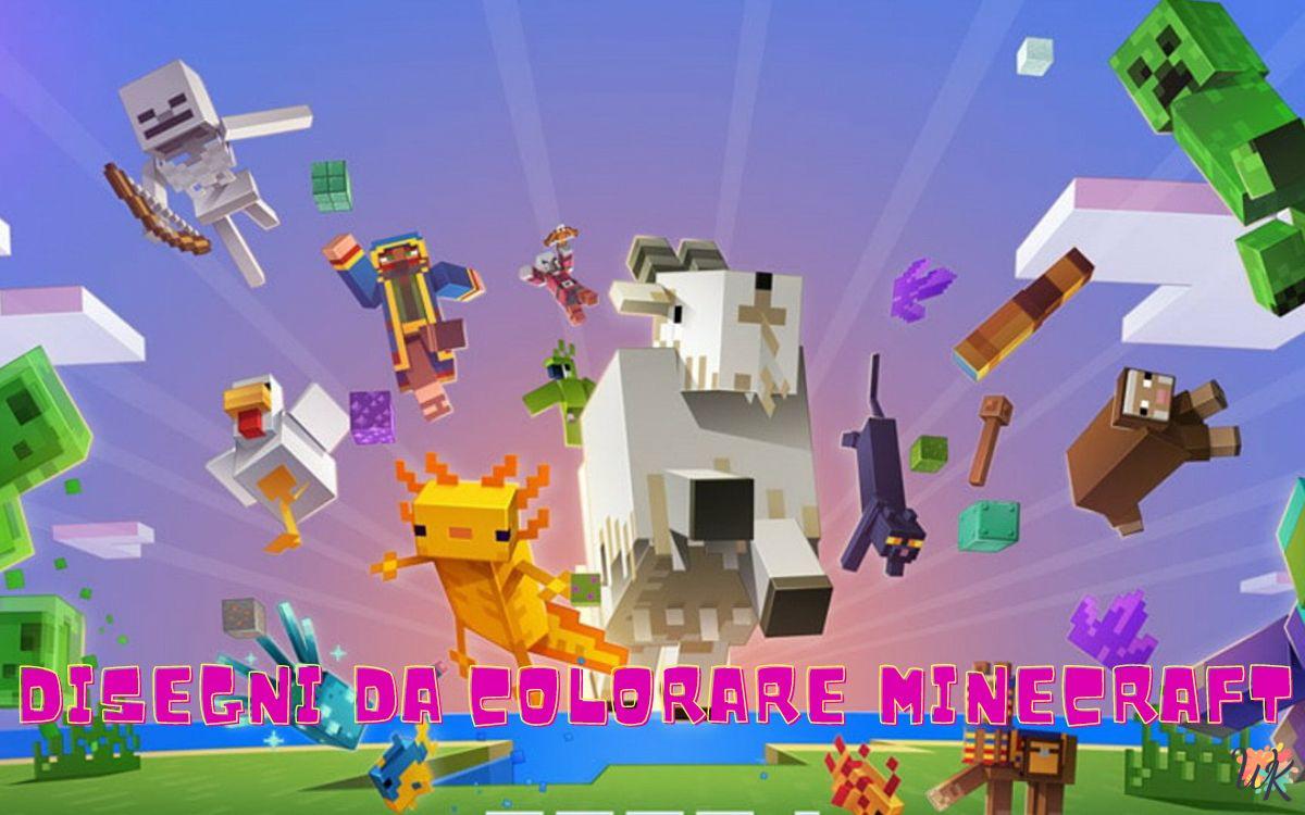Minecraft 1 Disegni da colorare Minecraft