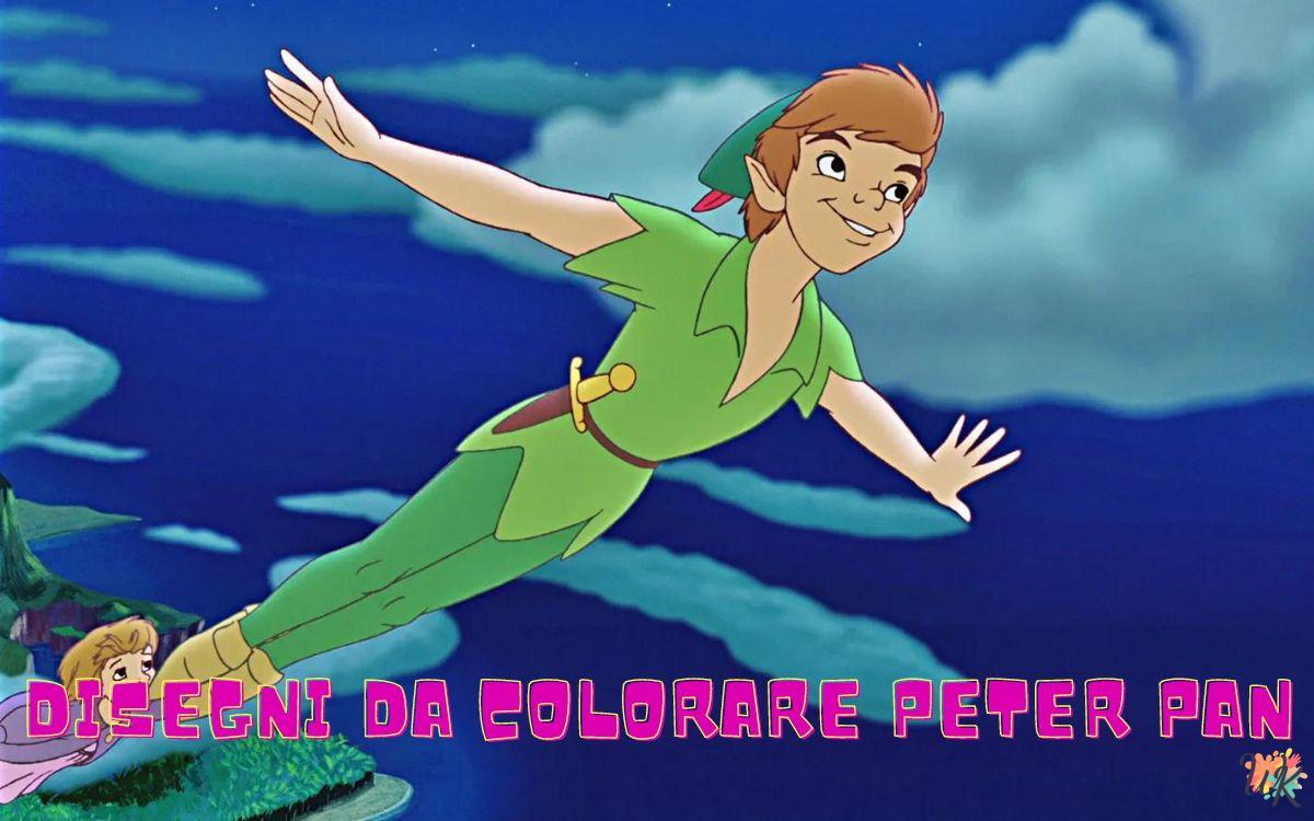 Disegni da colorare Peter Pan