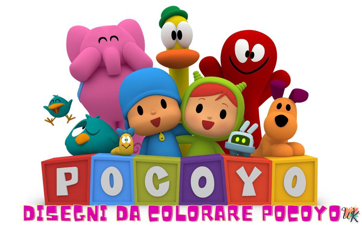 Disegni da colorare Pocoyo