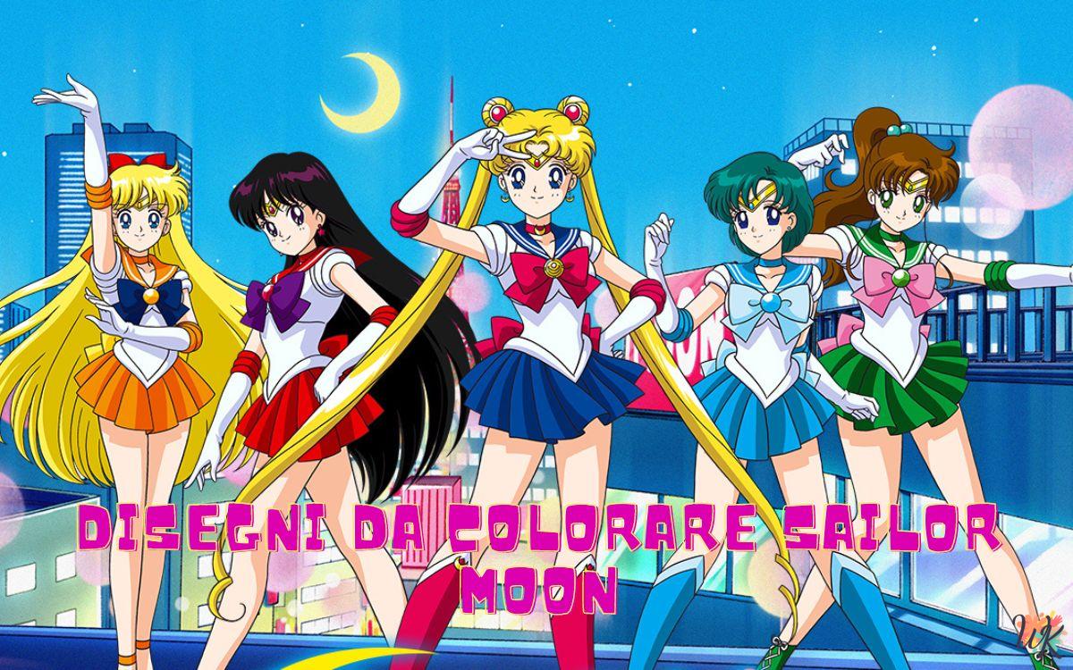 Disegni da colorare Sailor Moon