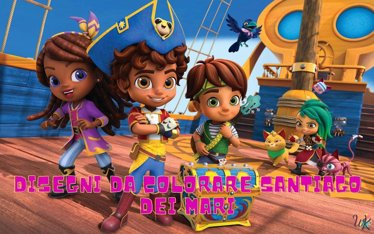 Santiago dei Mari 1 Disegni da colorare Santiago dei Mari