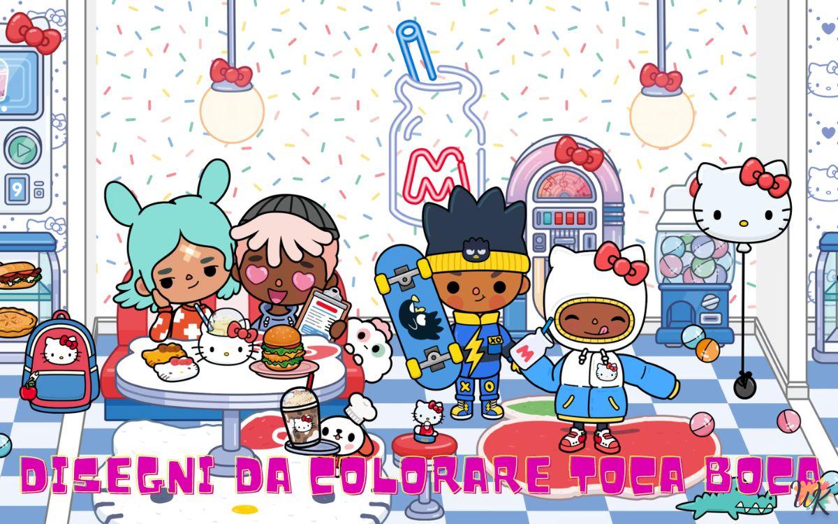 Toca Boca 1 Disegni da colorare Toca Boca