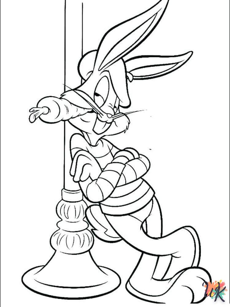 Disegni da Colorare Bugs Bunny 12
