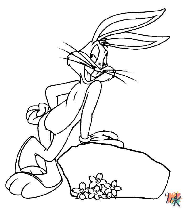 Disegni da Colorare Bugs Bunny 13
