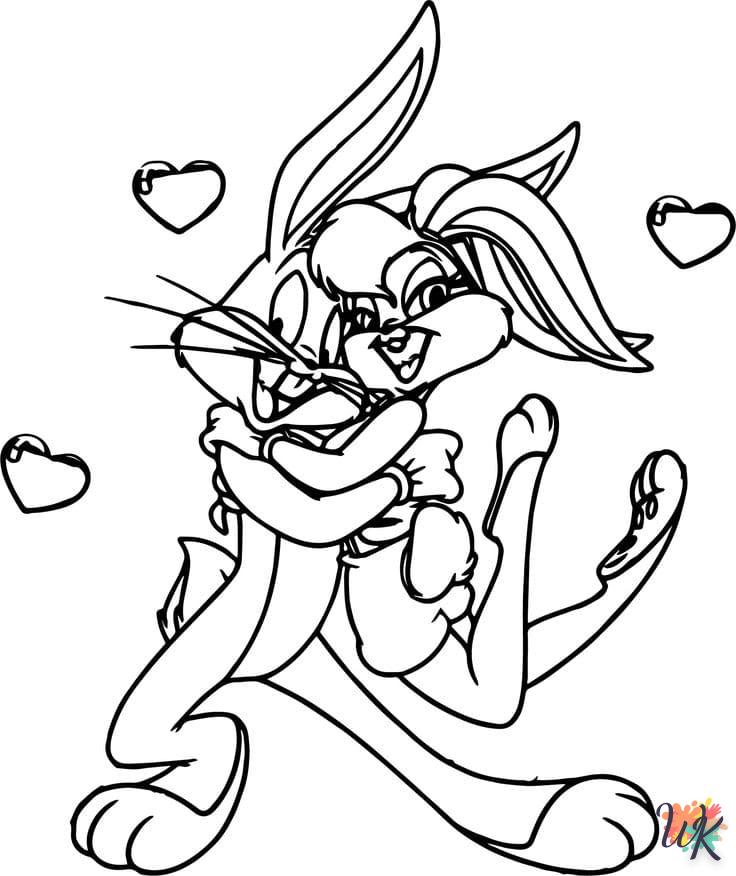 Disegni da Colorare Bugs Bunny 16