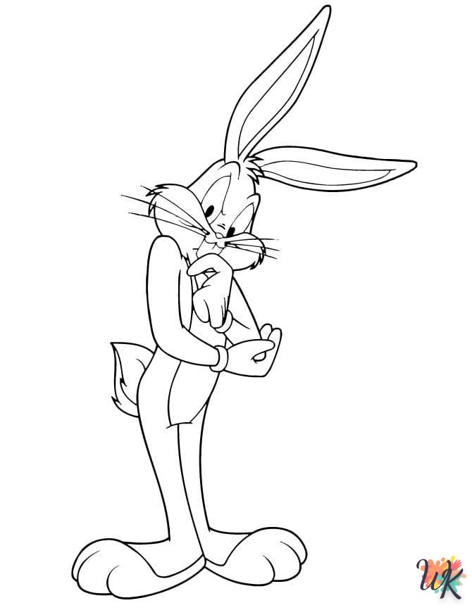 Disegni da Colorare Bugs Bunny 19