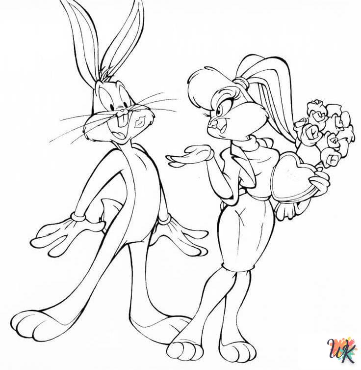 Disegni da Colorare Bugs Bunny 21