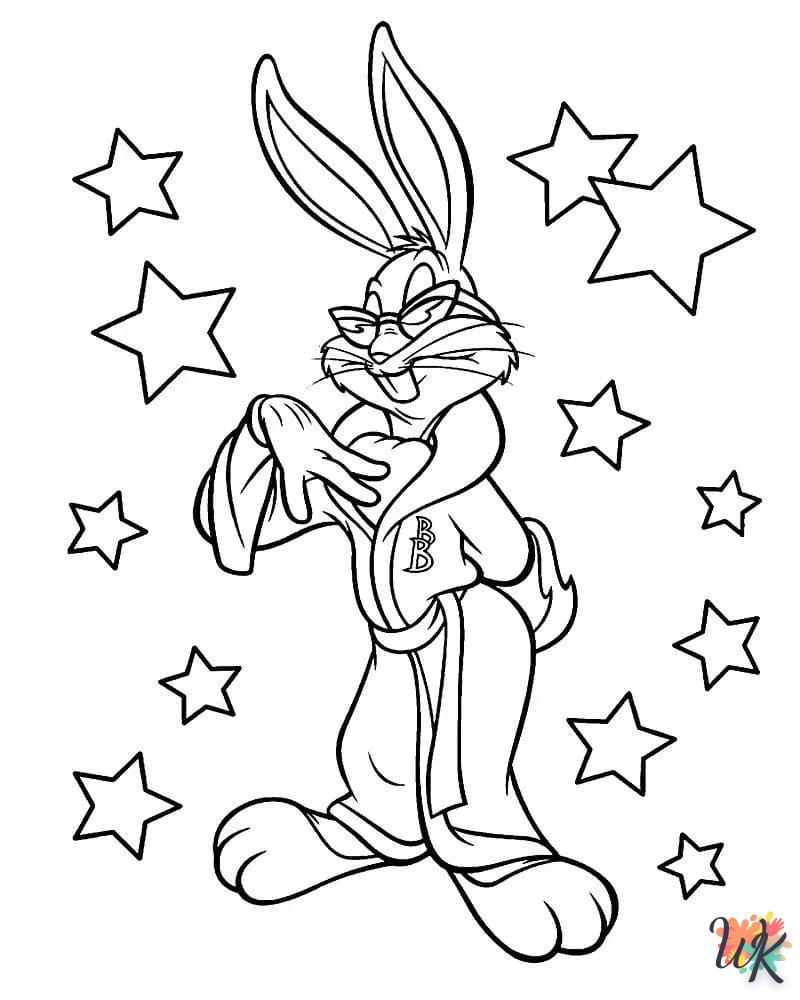Disegni da Colorare Bugs Bunny 22