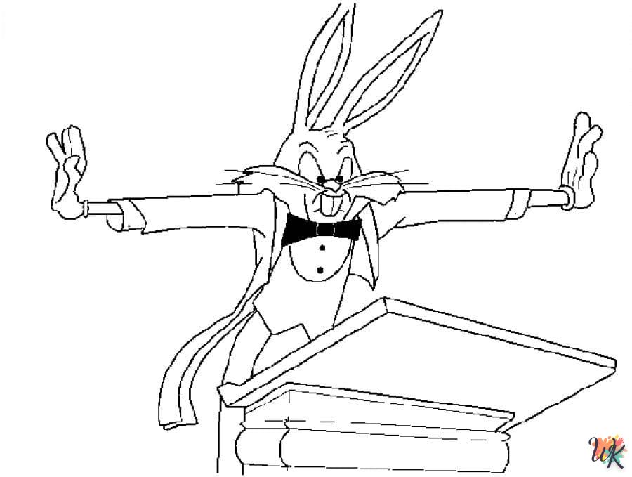 Disegni da Colorare Bugs Bunny 23