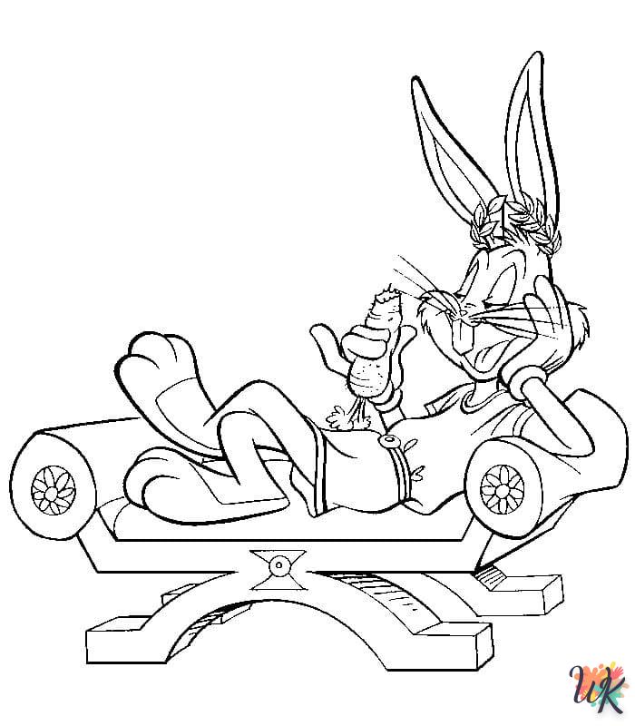 Disegni da Colorare Bugs Bunny 25