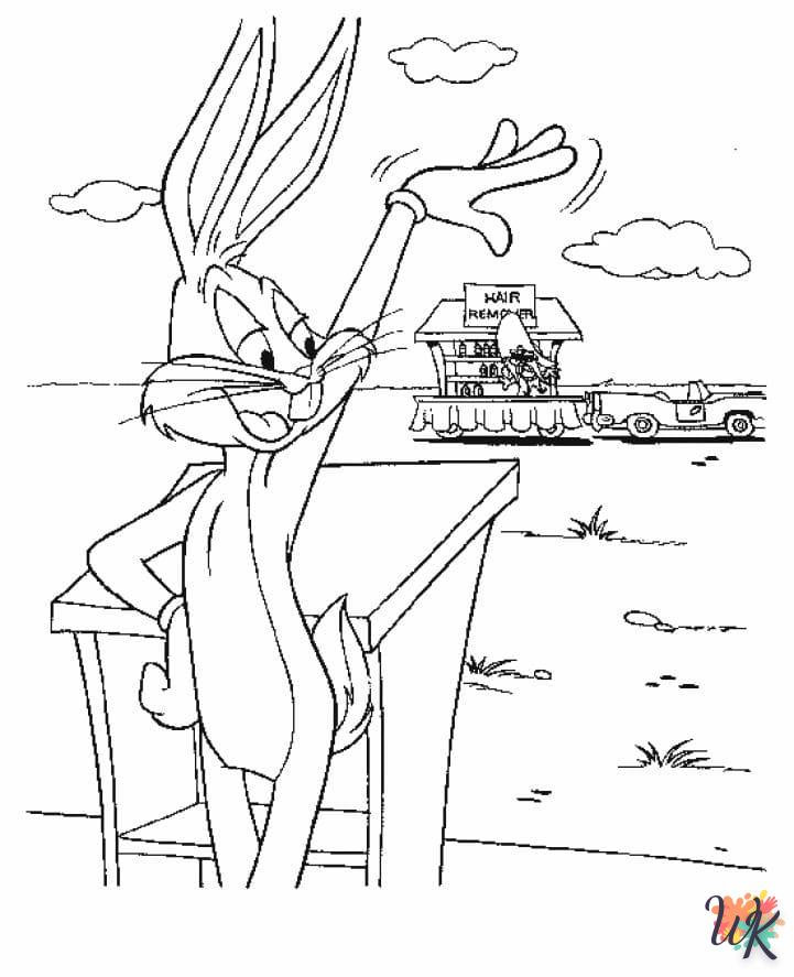 Disegni da Colorare Bugs Bunny 30