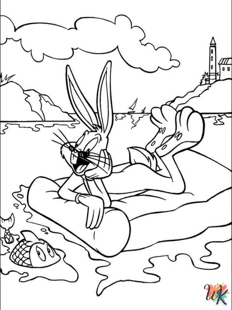 Disegni da Colorare Bugs Bunny 34